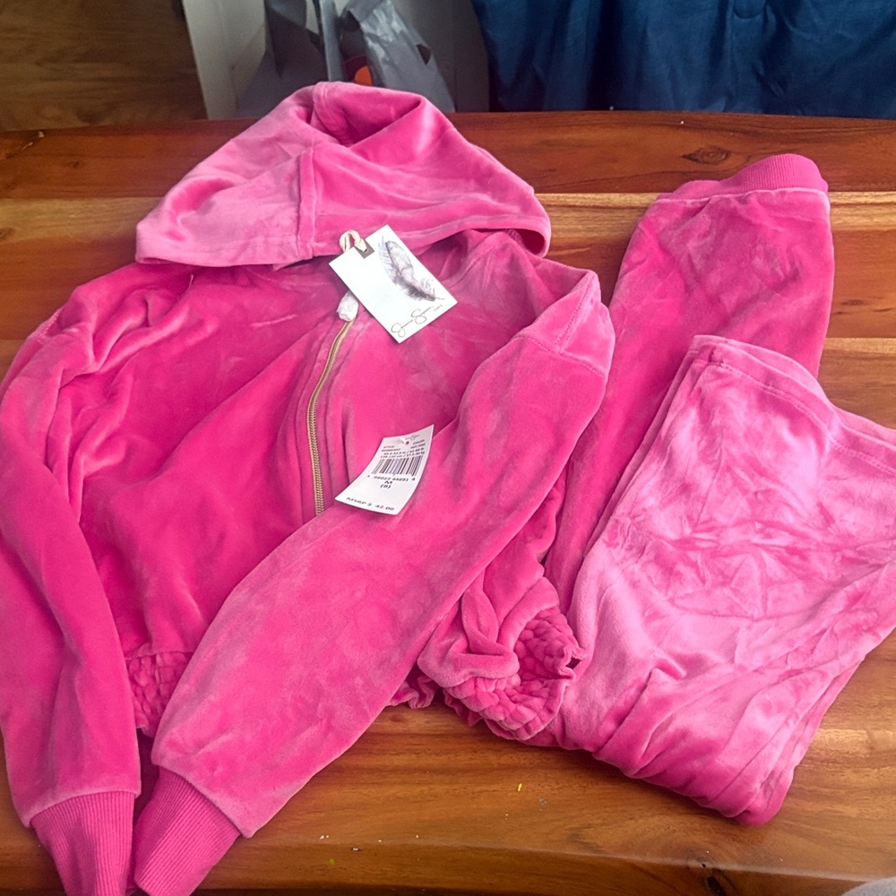 Jessica Simpson Vibrant Pink Kids Set